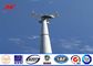 Spitzte sich Mono- Pole beweglicher Handy-Turm des Stahl-100ft/zu,/angeflanschte Stahl-Polen fournisseur