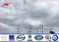 Röhren-/Gitter-Stahlgalvanisations-elektrische Leistung Pole für Übertragungsleitung fournisseur