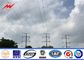 Röhren-/Gitter-Stahlgalvanisations-elektrische Leistung Pole für Übertragungsleitung fournisseur