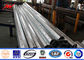 40ft 3KN 4mm Stärke-Metall-Strommaste Q345 Material galvanisierter Stahl-Pole fournisseur