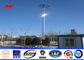 30M 12 Lichter hoher Mast Pole mit rasing System 300kg für Fußballplatz fournisseur