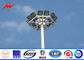 Multisided 30M 24 Lichter hohe Mast-Pole-Quadratlichtanordnung für Seehafenanwendung fournisseur