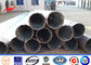 Kundengebundene polygonale 9m Stahlhochspannungsleitung Polen mit Bitumen fournisseur