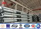 Anti- ultraviolettes 45FT Verteilung galvanisierter Stahl-Pole mit dem Querarm fournisseur