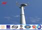 Fachmann galvanisierte Mono-Pole-Turm-konische Form mit Ankerbolzen fournisseur