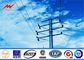 9m 11m Pole-StraßenlaternePolen elektrischer Leistung für Afrika-Kraftübertragung fournisseur