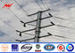 12m 800 Dan elektrische Leistung Pole für Projekt der Übertragungsleitungs-33kv fournisseur