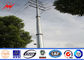 Einarmige CCTV-elektrische Leistung Pole helle Stahlpolen kundenspezifisch fournisseur