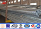 GETRIEBE-Pole-Bitumen ISO 14M Stahlim freien mit Querarm zwei fournisseur