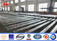 Hot Dip Galvanized Steel Transmission Power Pole mit ISO9001 Zertifikat fournisseur
