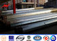 69KV 15M rundes ASTM A123 galvanisierte Stahl-Polen für Netzverteilung fournisseur