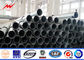 Bitumen 10m 220-KV-Stahlrohre heller Pole im Freien für obenliegende Linie Projekt fournisseur