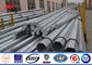 Stahl- heißes Bad galvanisierter Stahl-Pole für Sendeleistungs-Verteilung 30 - 80 Ft fournisseur