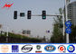 6.5m Höhen-hoher Mast Polen/Straßen-Lichtmast für LED-Verkehrsschilder, Standard ISO9001 fournisseur