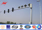 6.5m Höhen-hoher Mast Polen/Straßen-Lichtmast für LED-Verkehrsschilder, Standard ISO9001 fournisseur