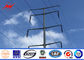 Standard 25FT-50FT Werbungs-Licht galvanisierter Stahl-Polen ASTM A123, 11.8m Höhe fournisseur