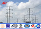 30 Fuß elektrischer Strompfeiler Heißdippverzinkung und Pulvermalung für Übertragungsleitungen fournisseur