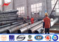 heißes Bad galvanisierter Stahl- Röhren-Pole 220KV 10-100M für Elektroindustrie fournisseur