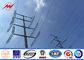 Kundenspezifischer einarmiger CCTV-elektrischer Stahlstrommast/helle Stahlpolen fournisseur