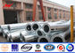 konische Art Q235-Stahl galvanisierte StraßenlaternePolen 6M 7M 8M fournisseur
