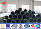 Stahl-Metallstrommast ISO 9001 für Fernleitung 10M 33kv fournisseur