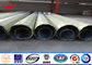 Kundenspezifischer elektrischer Stahl Unitity Pole, galvanisierter Strommast Q345 Q235 GR65 fournisseur