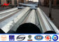 Straßen-Lichtmaste Q235 3M-35m hohe einarmige Mast-12m mit Galvanisation fournisseur