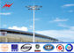 Kundengebundener 50ft polygonaler Stadions-Fußball-hoher Mast-Turm für Fußball-Stadion fournisseur