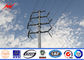 4m 5m Höhe Gebrauchs-Electric Power Polen mit Querarm-Zusätzen fournisseur
