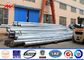 Elektrische warm gewalzte galvanisierte Stahlstrommaste Q345 für Verteilungs-Linie fournisseur