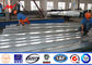 Q235 Q345 Q460 10kv galvanisierte Stahl-Polen für Verteilungs-Linie Projekt fournisseur