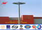 Q345 Stahlhoher Mast-Lichtmast der straßen-LED 20m/25m für Flughafen/Seehafen fournisseur
