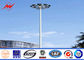 Q345 Stahlhoher Mast-Lichtmast der straßen-LED 20m/25m für Flughafen/Seehafen fournisseur