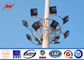 Hohes Mast-Quadrat/Yard/industrielles StraßenlaternePolen konischer galvanisierter Pole fournisseur