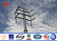 Einzelner Stromkreis Electric Power Pole für Verteilungs-Linie Projekt fournisseur