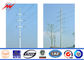 11KV38KV heißes Bad galvanisiertes Electric Power Pole, achteckiger Energieversorger Polen fournisseur
