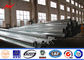 10kv - 550kv Stahl- Röhren-Pole mit Galvanisations-Oberflächenbehandlung fournisseur