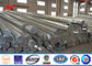 Galvanisierte elektrische Materialien achteckiger Stahl-Pole HDG 132KV fournisseur