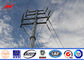 69kv elektrischer galvanisierter Stahl-Pole für elektrische Verteilungs-Linie fournisseur