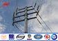Elektrische Linie 1250 Dans 12m galvanisierter Pole fournisseur