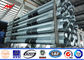 8M 2.5KN Power Steel Tubular Pole für elektrische Verteilungslinie Projekt fournisseur