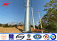 Flansch-Art Philippinen NGCP traditionelle elektrische Mono-Pole Turm-27m fournisseur