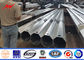9m Bitumen-Beerdigungs-Art galvanisierte Stahl- Röhren-Polen für Getriebe fournisseur