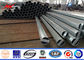 110kv Galvanisation ASTM A123 elektrische Stahlpolen fournisseur