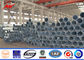 33kv 60ft elektrische Aufhängungspfeiler Hot Dip Galvanized Oberflächenbehandlung fournisseur