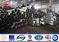 Stahl Röhren-Pole 10m 12m 14m 16m galvanisierte Gebrauchsstrommaste Astm A36 fournisseur