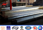 Spezialisierte Oberflächenbehandlung Galvanisierter Stahlpol für die Stromverteilung fournisseur