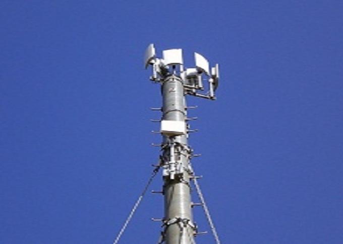 35m Höhe galvanisierter Polen Mono-Pole Turm Dan 1800 konischer Pole ASTM A 123 0