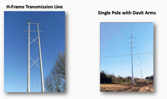 Heißes Bad galvnaized Höhe Electric Powers Pole 8m für Übertragungsleitung 132KV 1