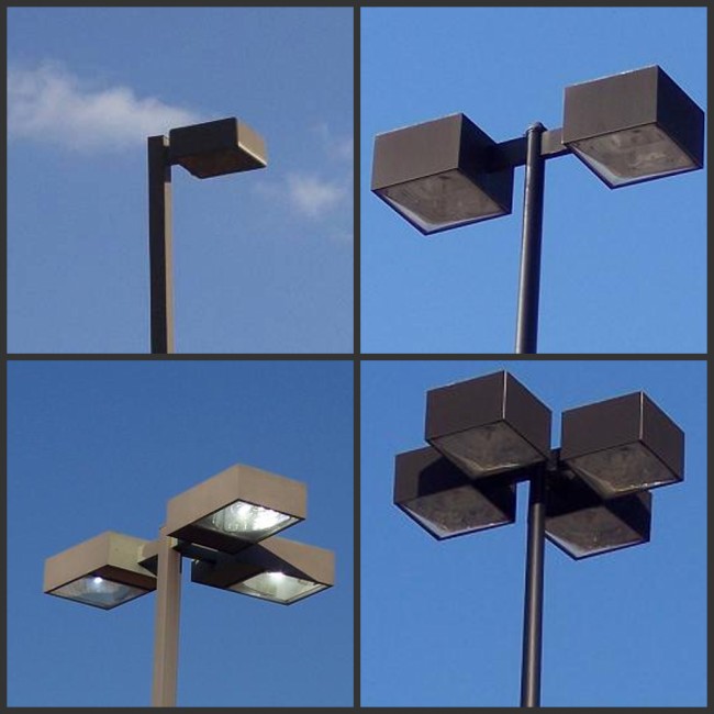 einzelne Klammer der 11.8mm 4mm Wandstärke galvanisierte Stahl-Polen für BereichsParkplatzbeleuchtung 1